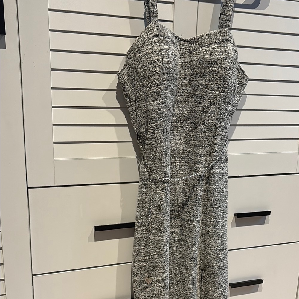 Elegant Gray Women's Dress